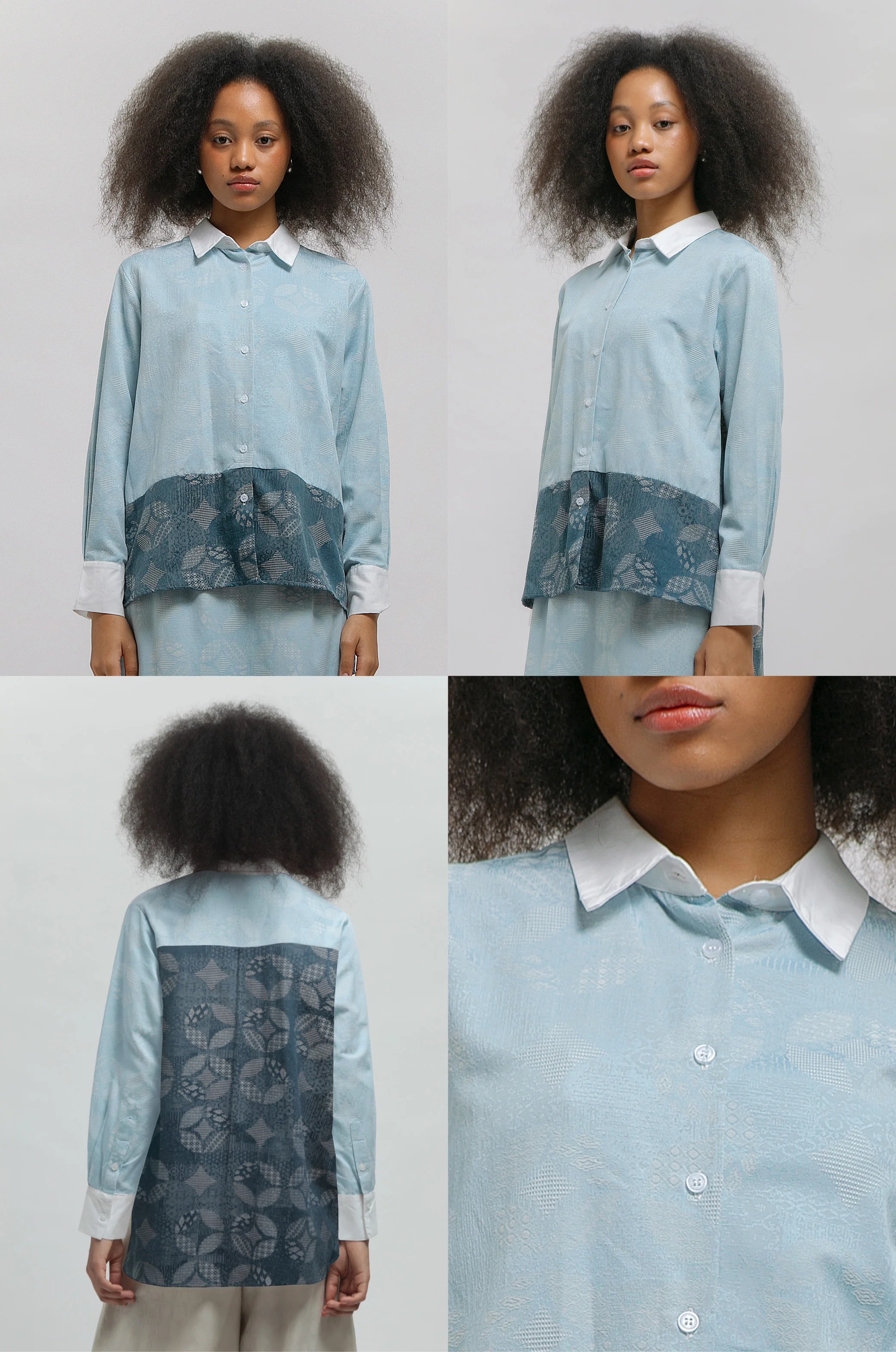 Binar Kawung Biru Muda - Image 2