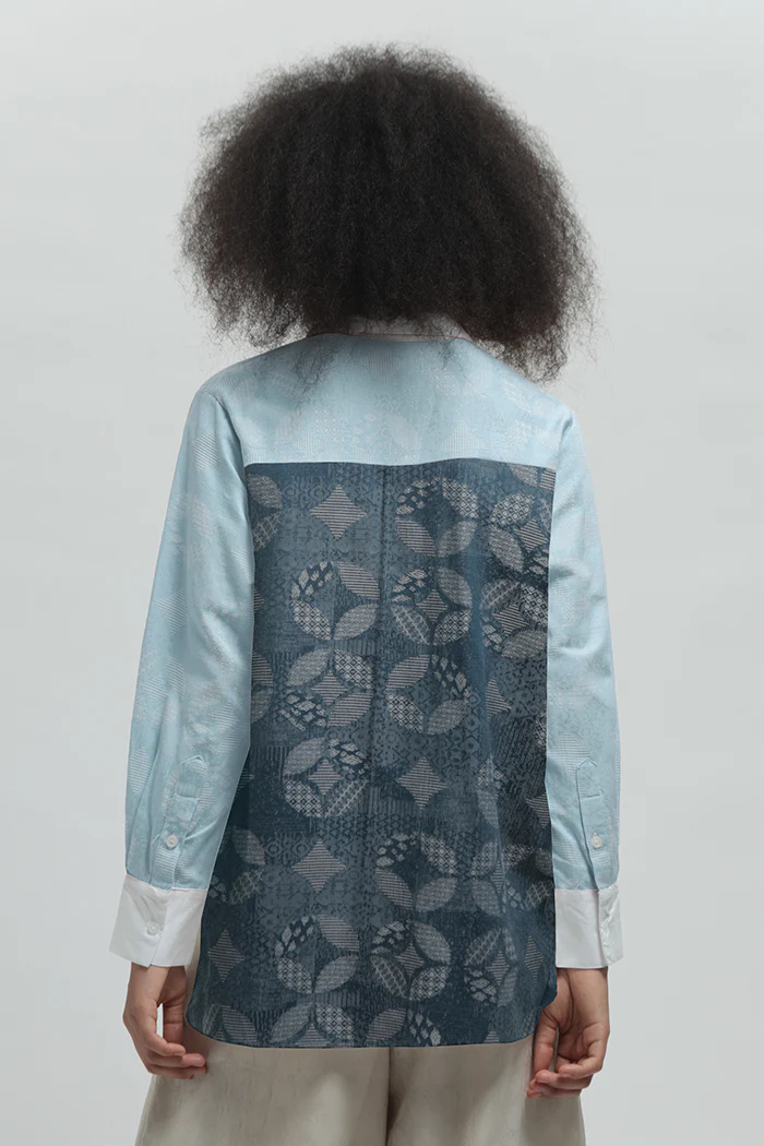 Binar Kawung Biru Muda - Image 4