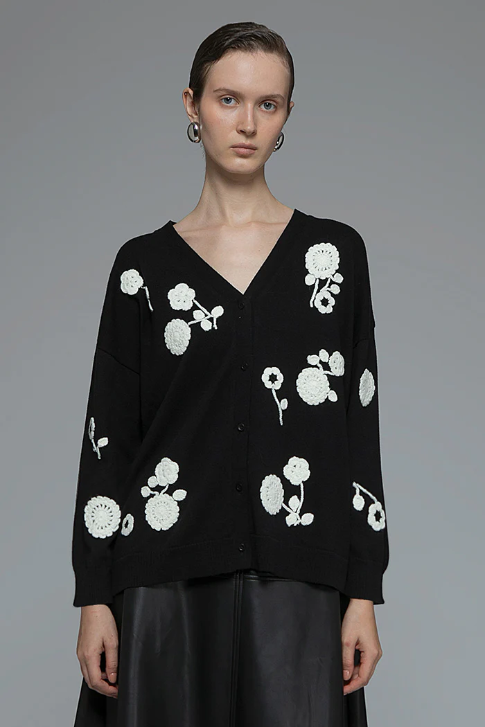 Black Floral Elias - Image 3