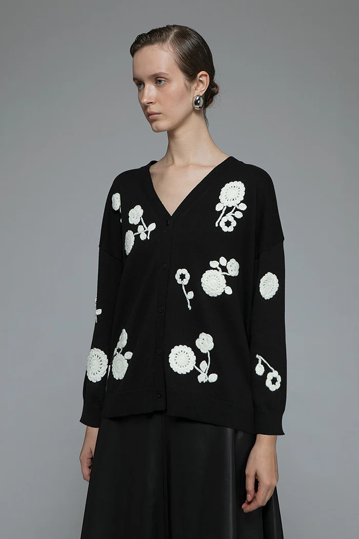 Black Floral Elias - Image 4