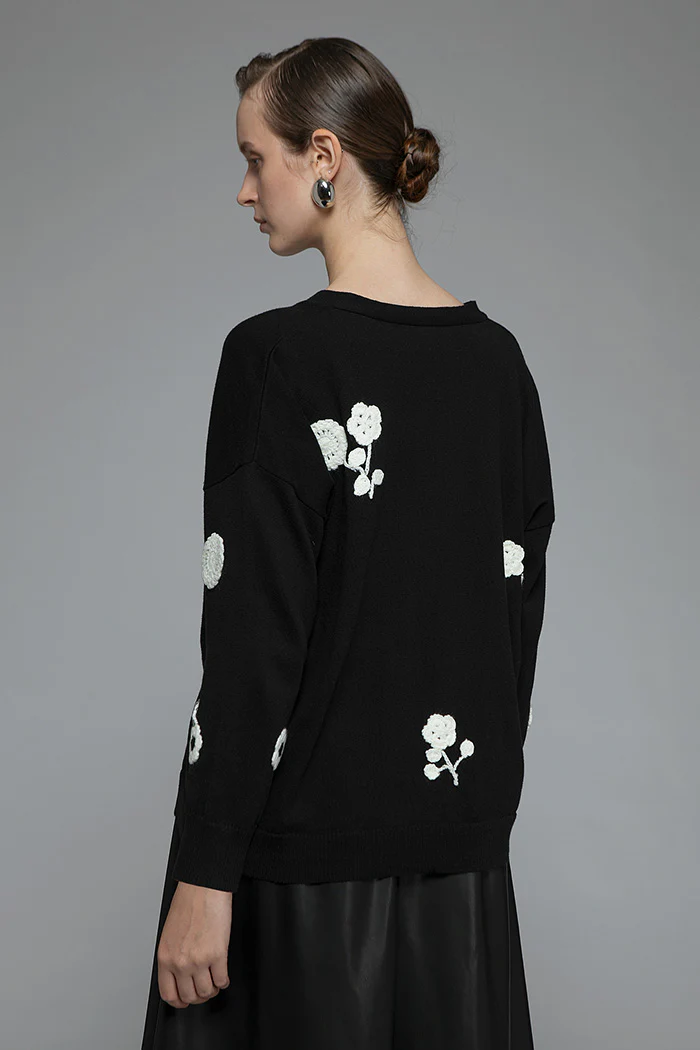 Black Floral Elias - Image 5