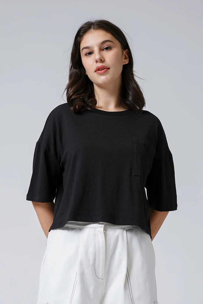 Black Oversized Tee - Image 3