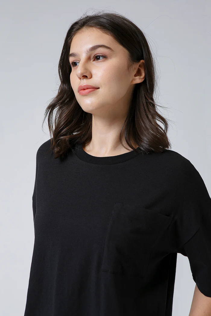 Black Oversized Tee - Image 5