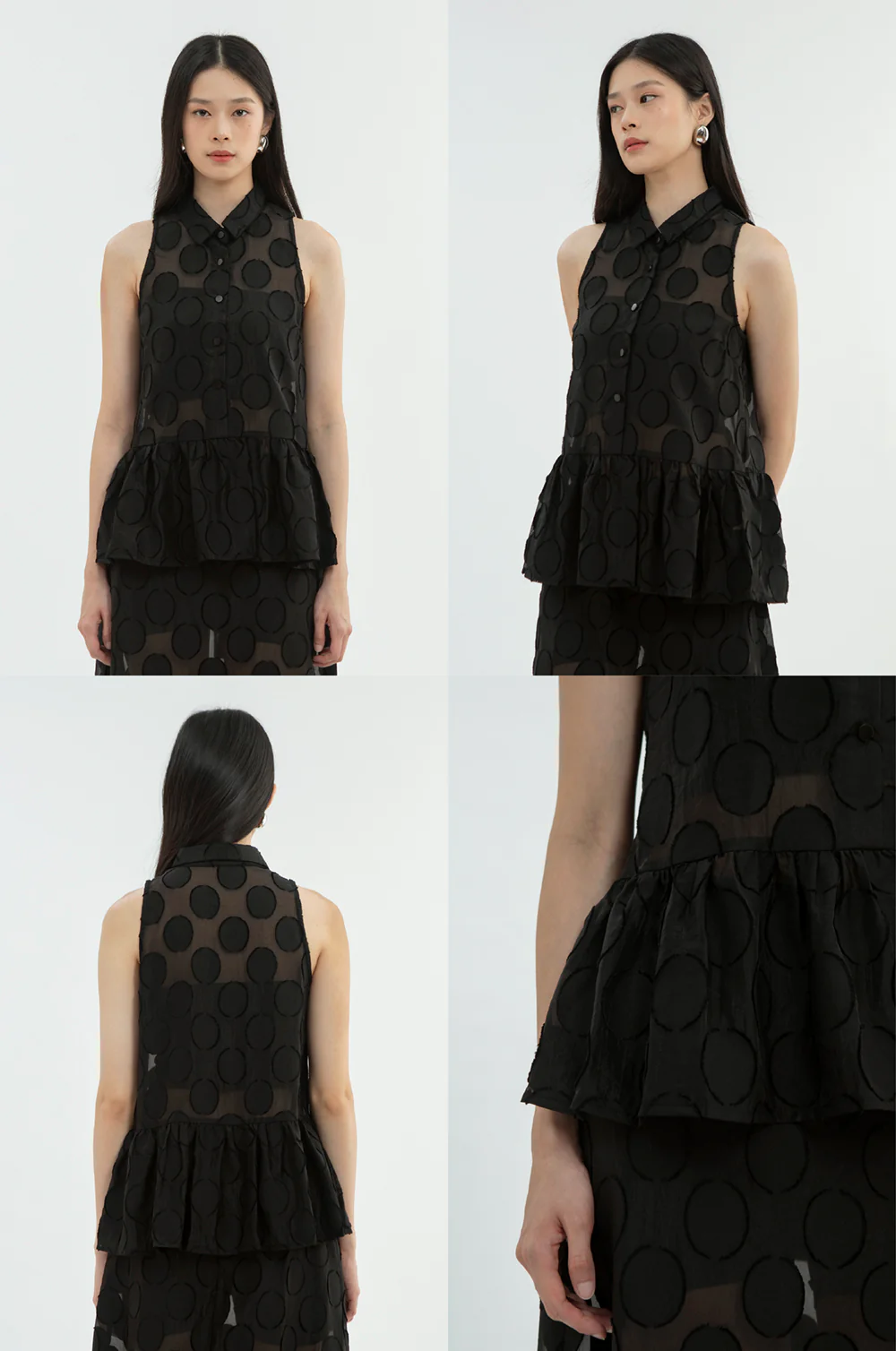 Black Polka Thalie - Image 2