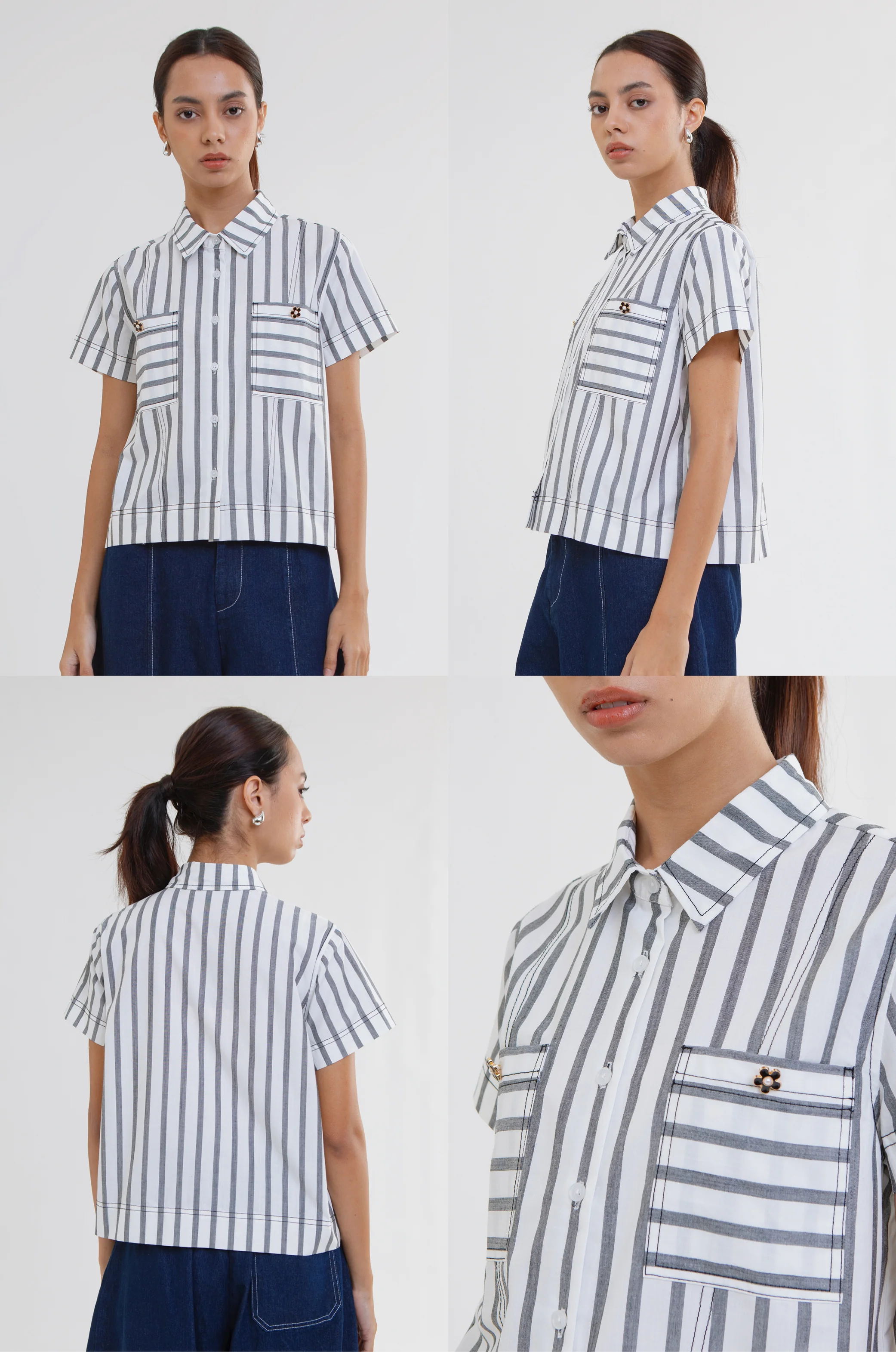 Black Striped Velia - Image 2