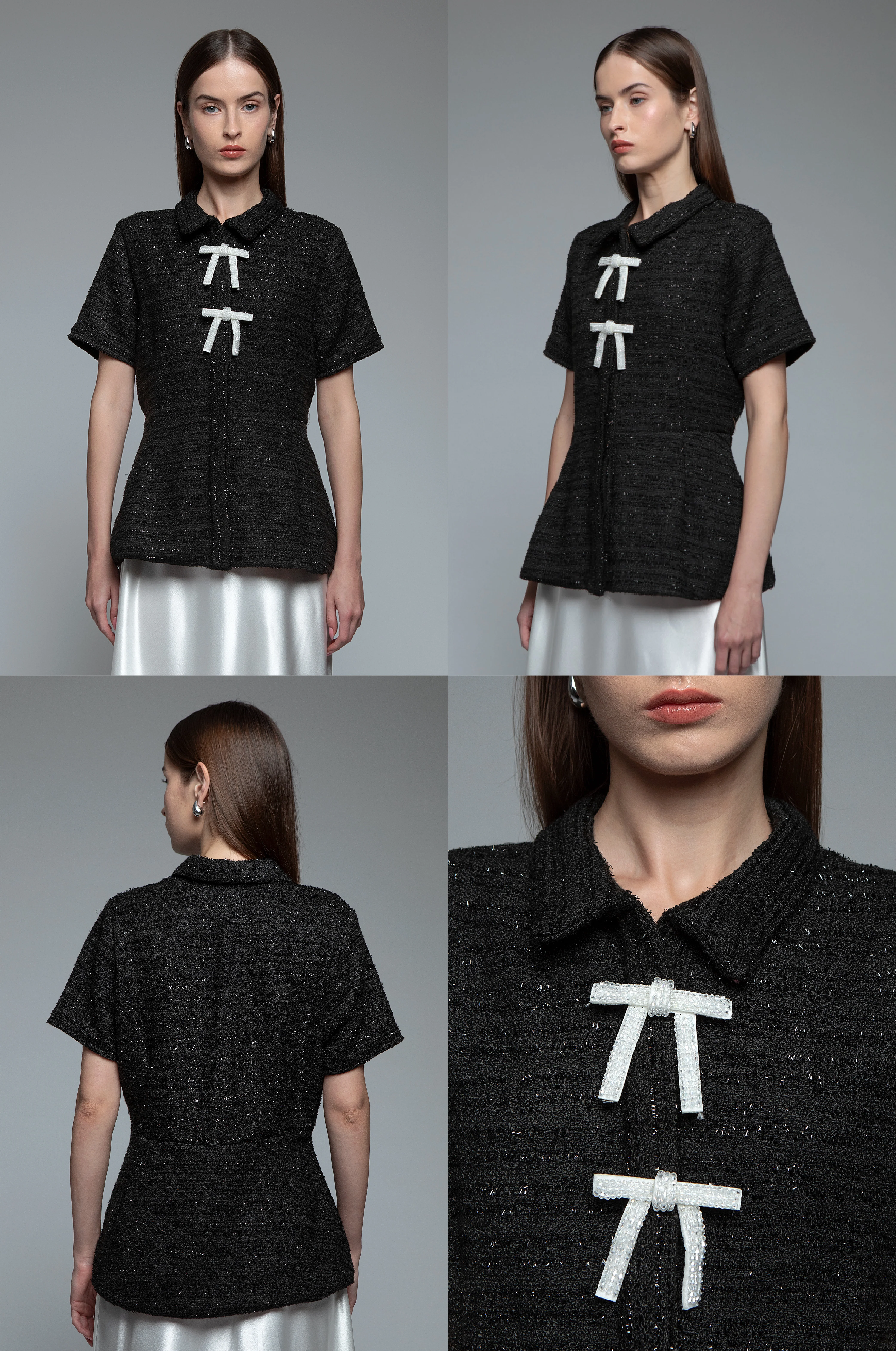 Black Tweed Marena - Image 2