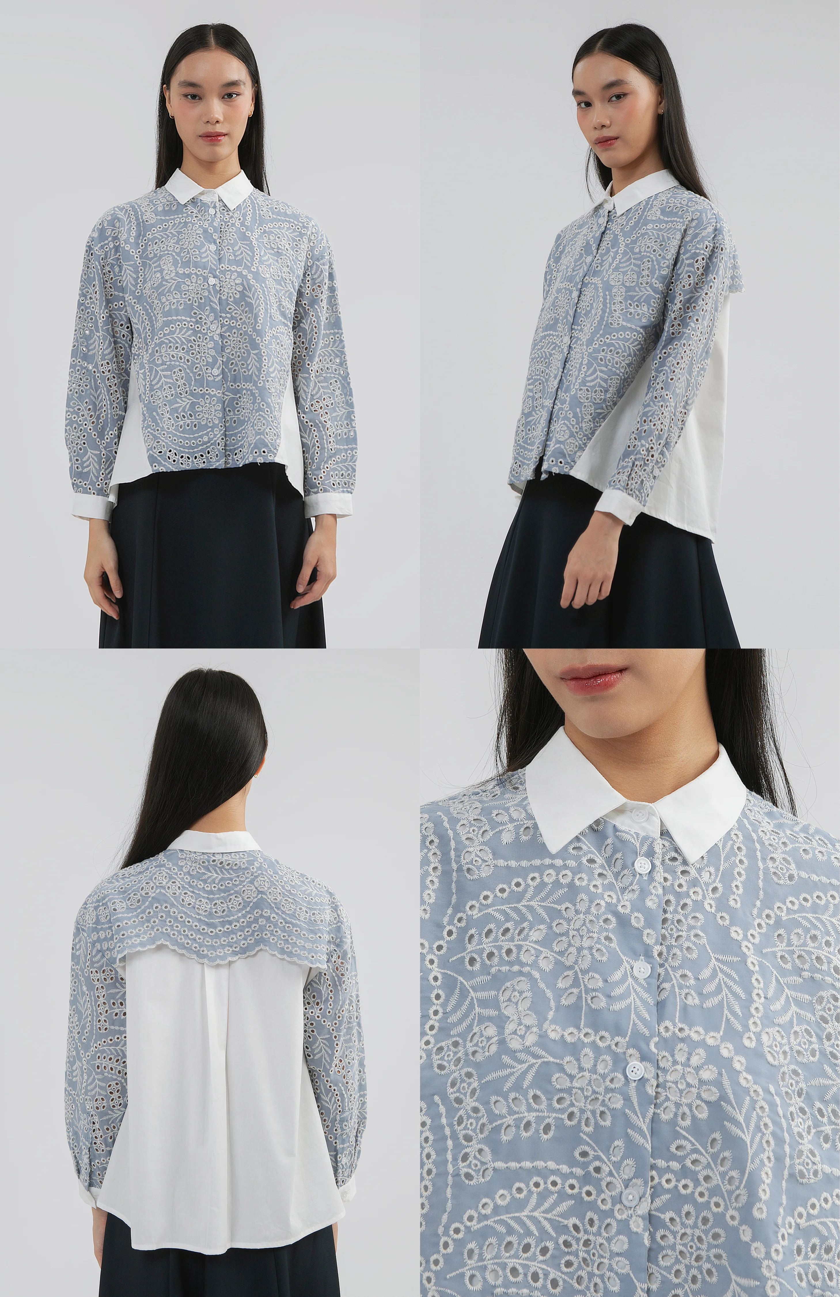 Blue Embroidered Badu - Image 2