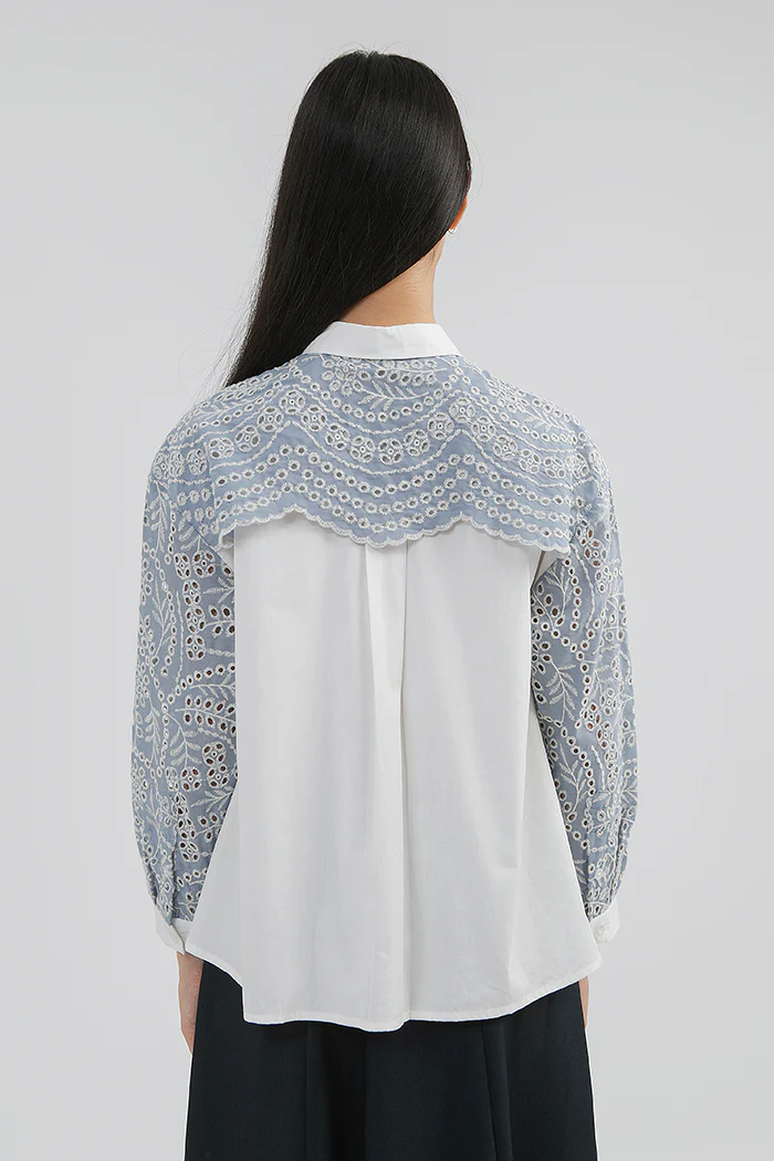 Blue Embroidered Badu - Image 4