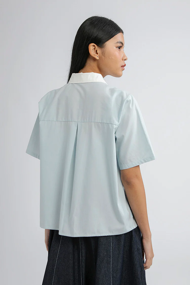 Blue Embroidered Rondo - Image 4