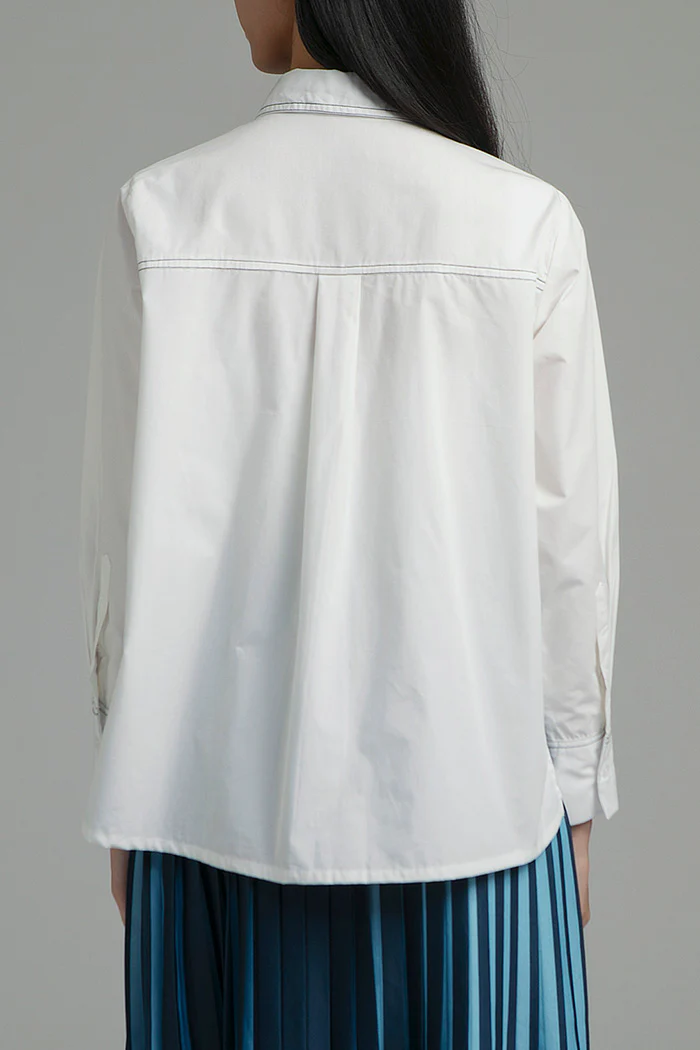 Blue Pinstripe Meikle - Image 4