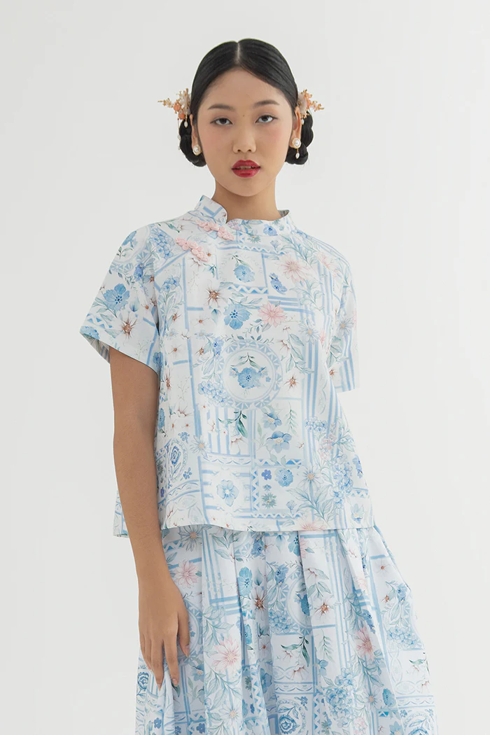 Blue Porcelain Nali
