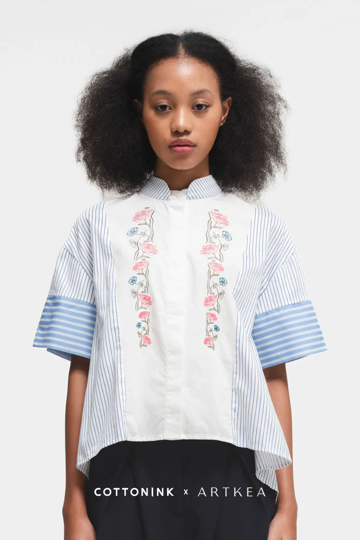 Blue Striped Atalia - Defect Sale