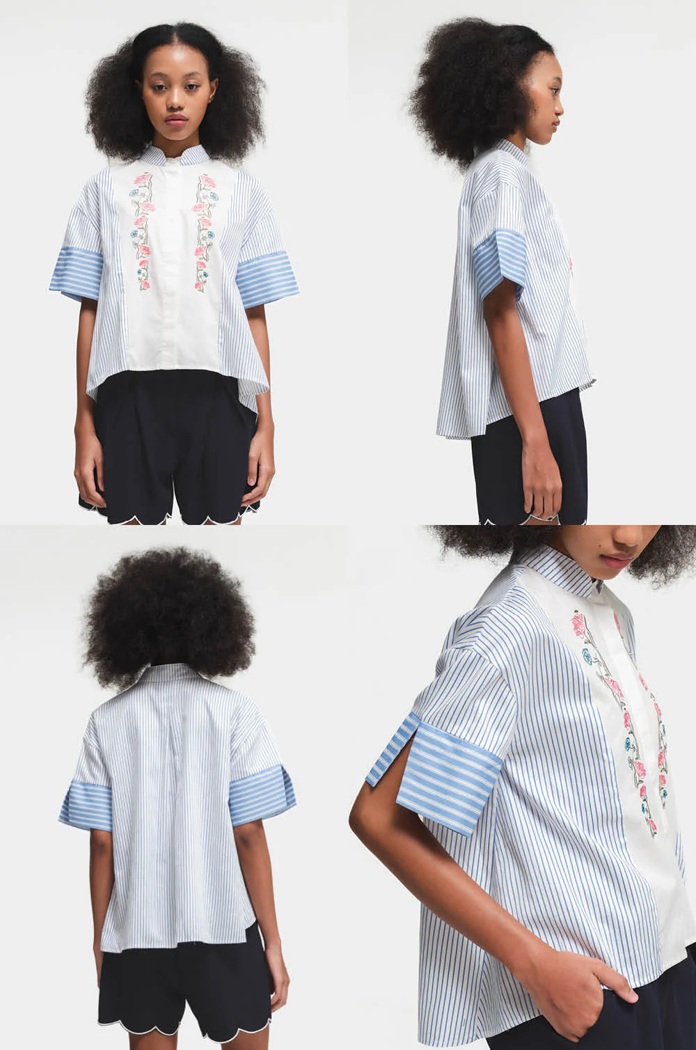 Blue Striped Atalia - Defect Sale - Image 2