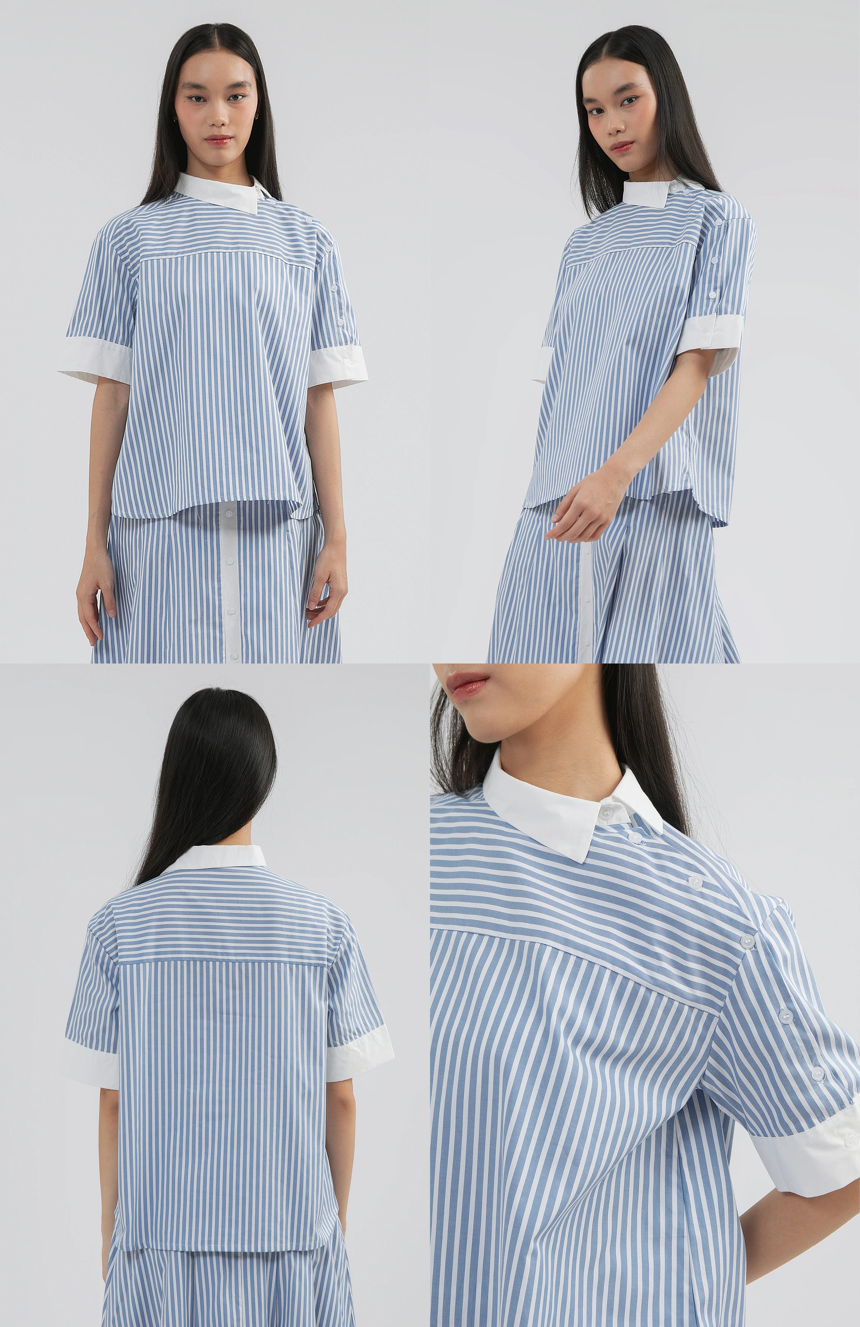 Blue Striped Kamara - Image 2