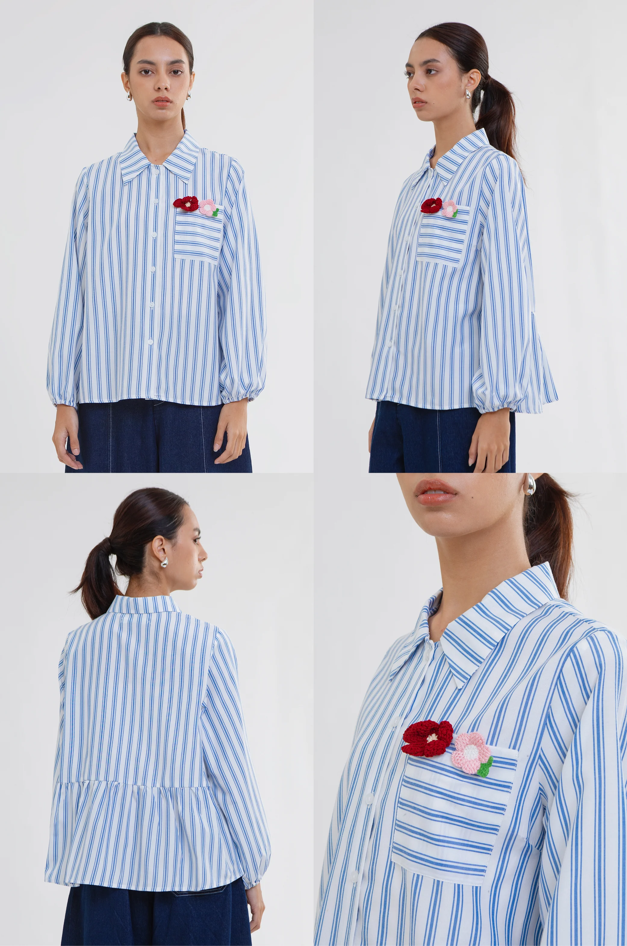 Blue Striped Leano A - Image 2