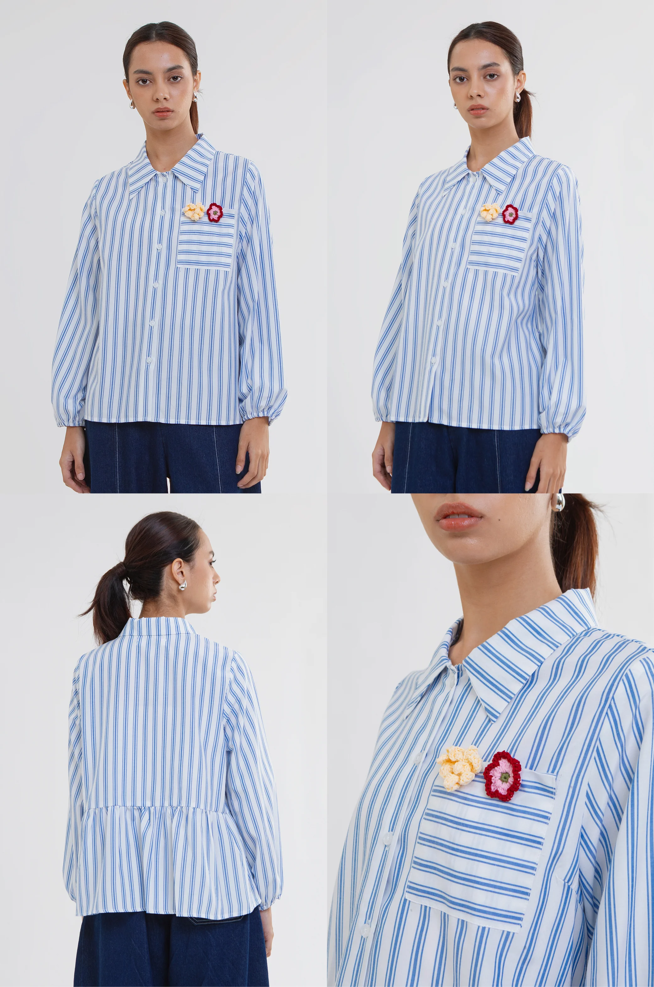 Blue Striped Leano C - Image 2
