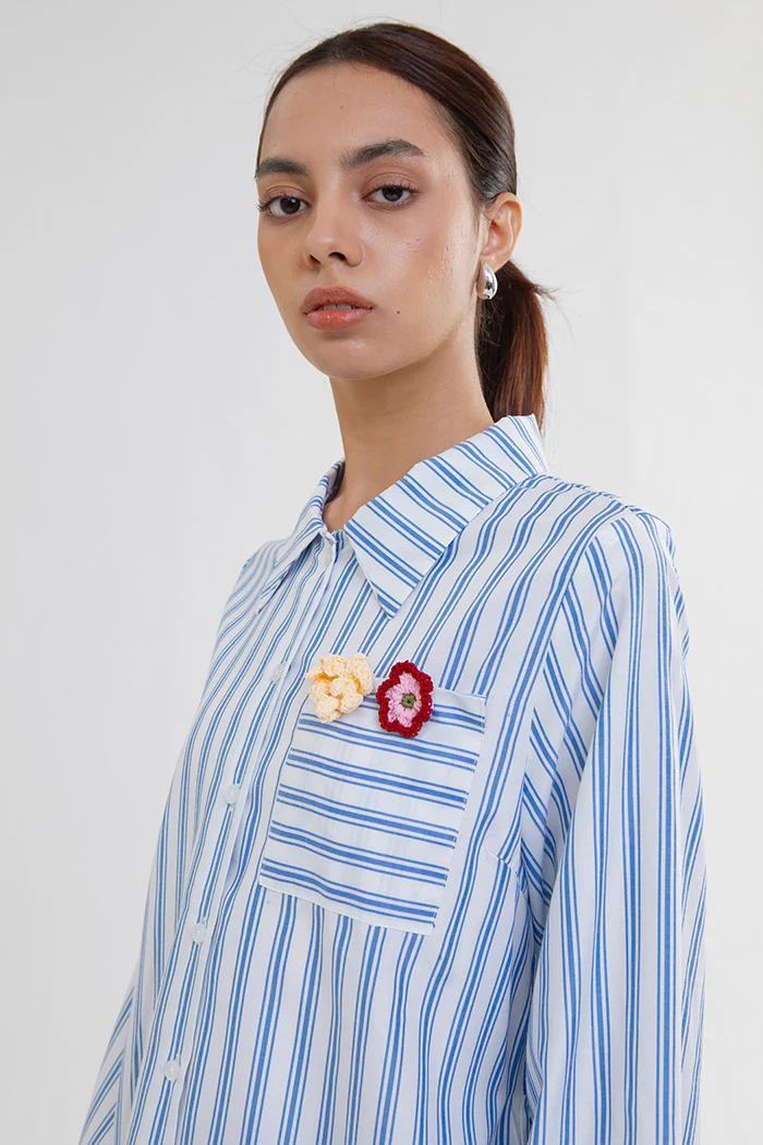 Blue Striped Leano C - Image 5