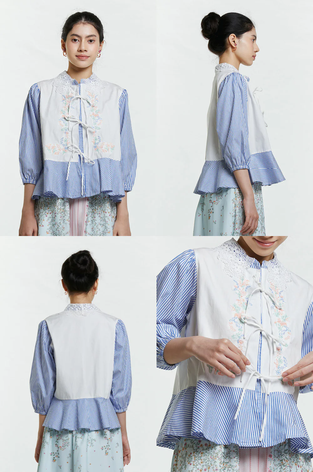 Blue Striped Neom - Defect Sale - Image 2