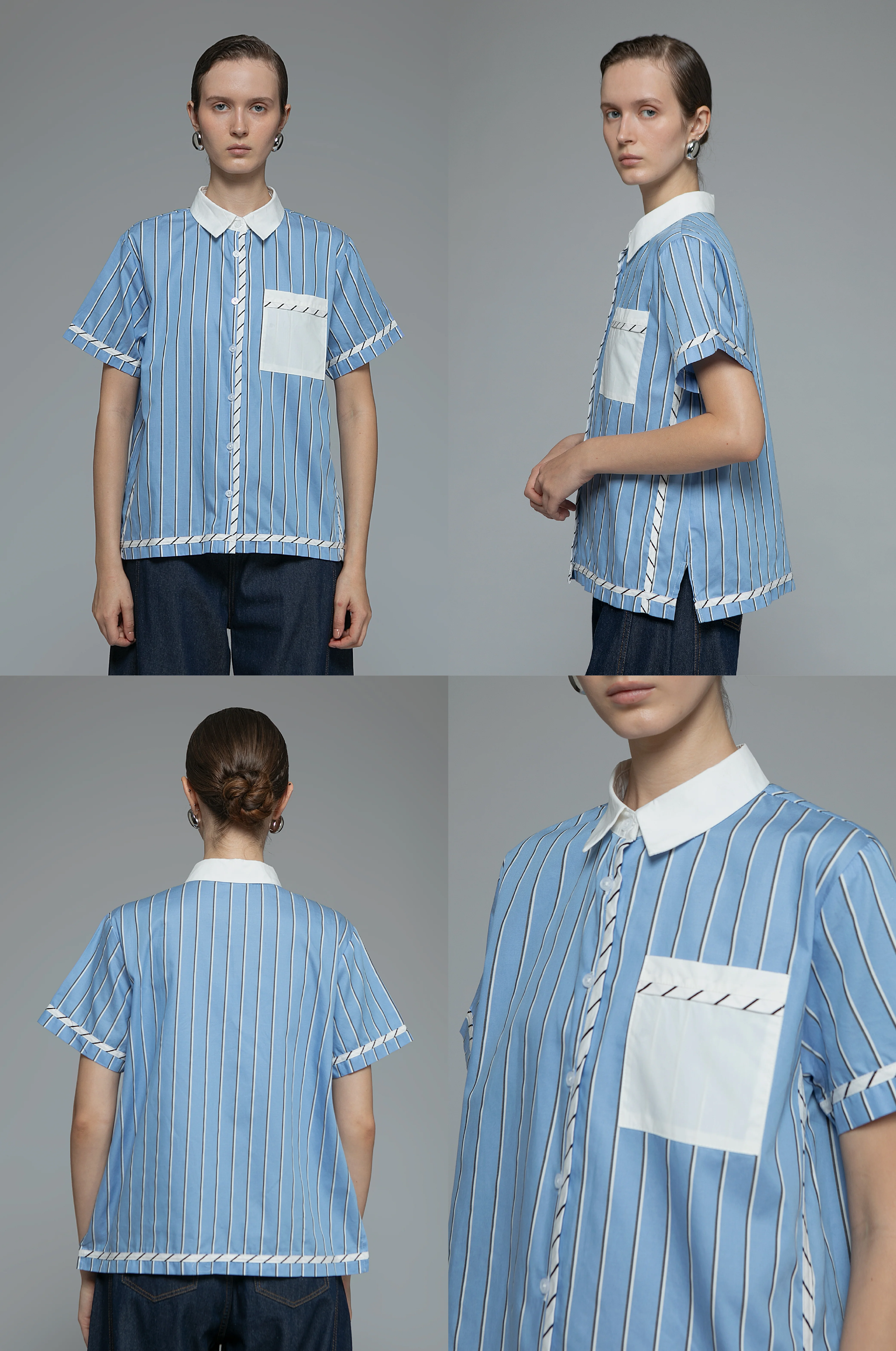 Blue Striped Sano - Image 2
