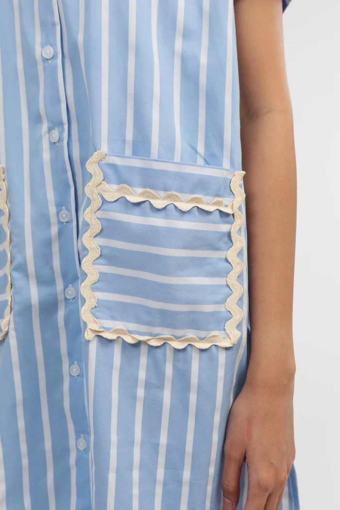 Blue Striped Savoy - Image 5