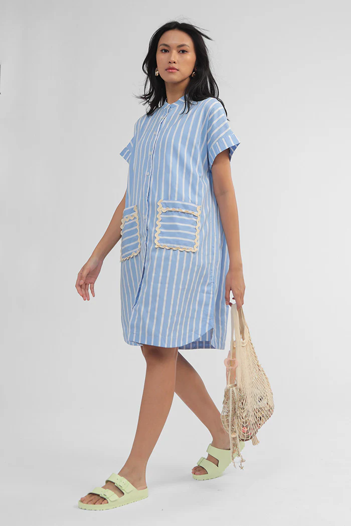 Blue Striped Savoy - Image 6