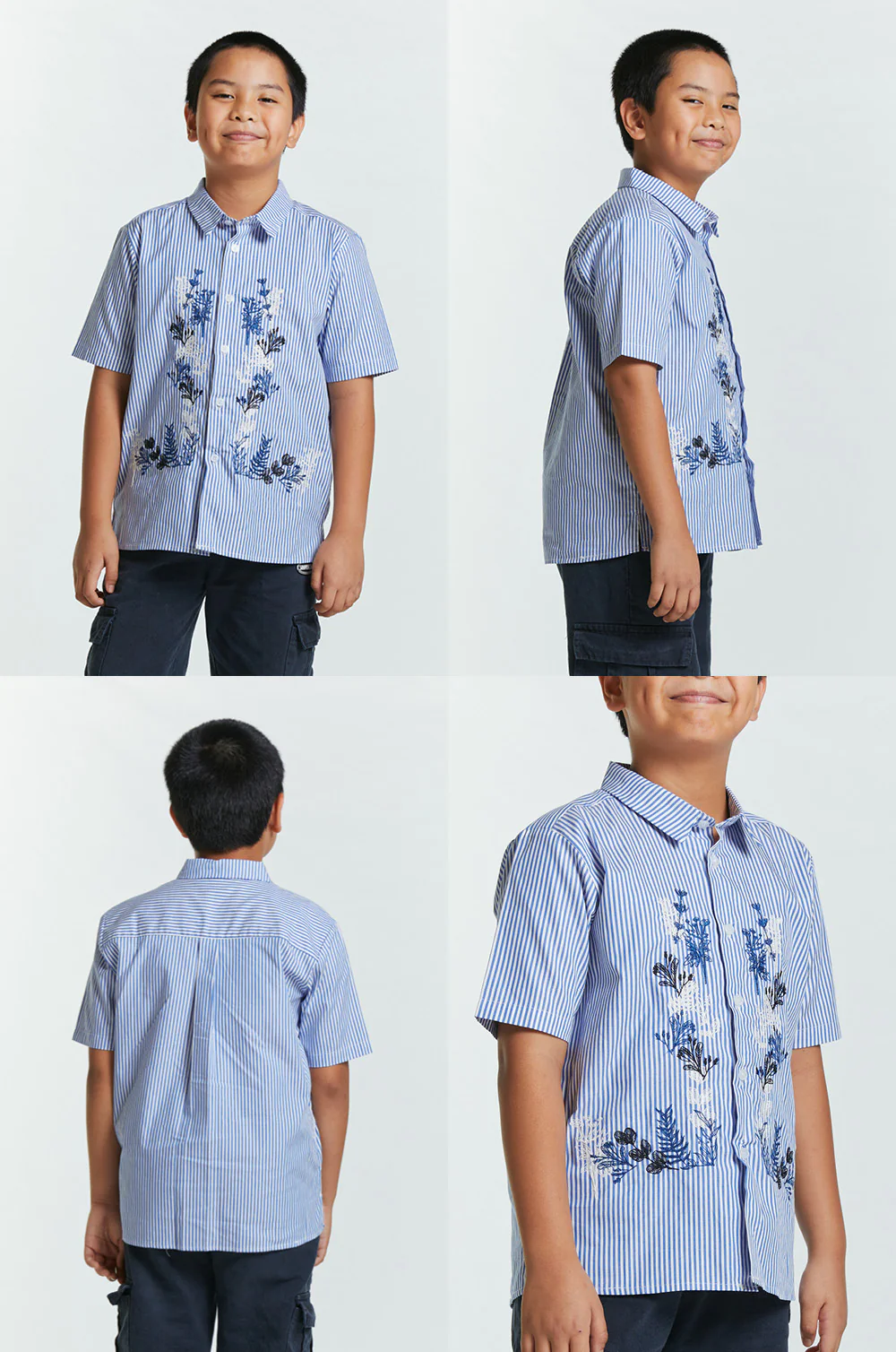 Blue Striped Tameer - Defect Sale - Image 2