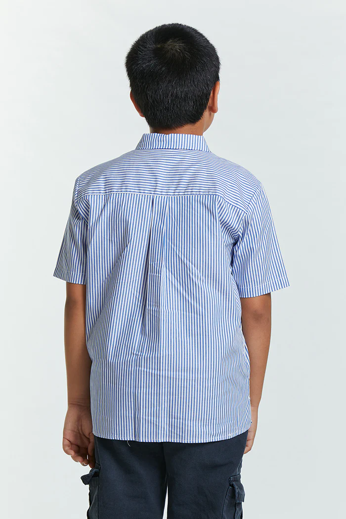 Blue Striped Tameer - Defect Sale - Image 4