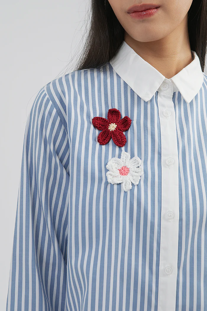 Blue Striped Vanti - Image 6