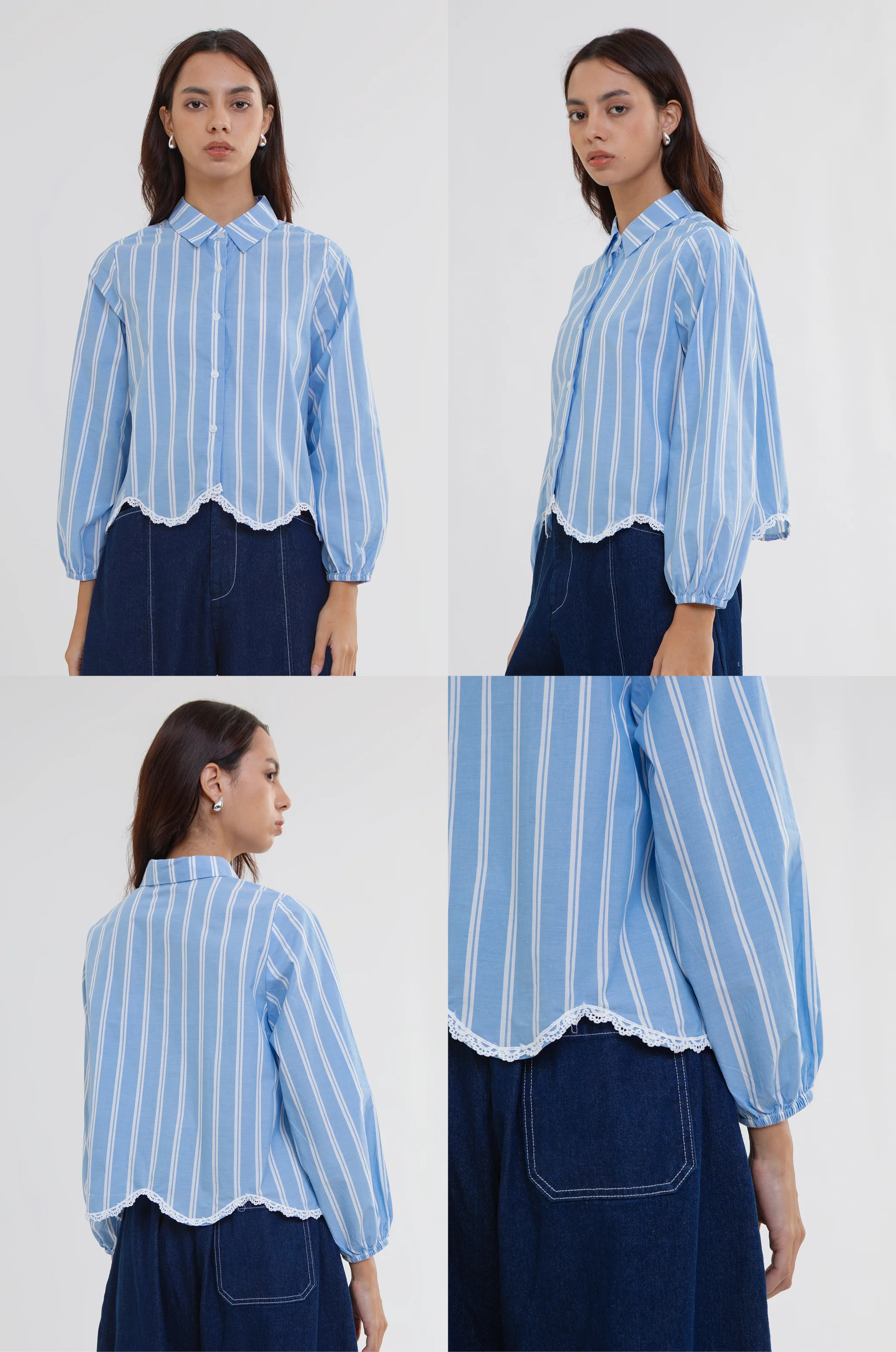 Blue Striped Willa - Image 2