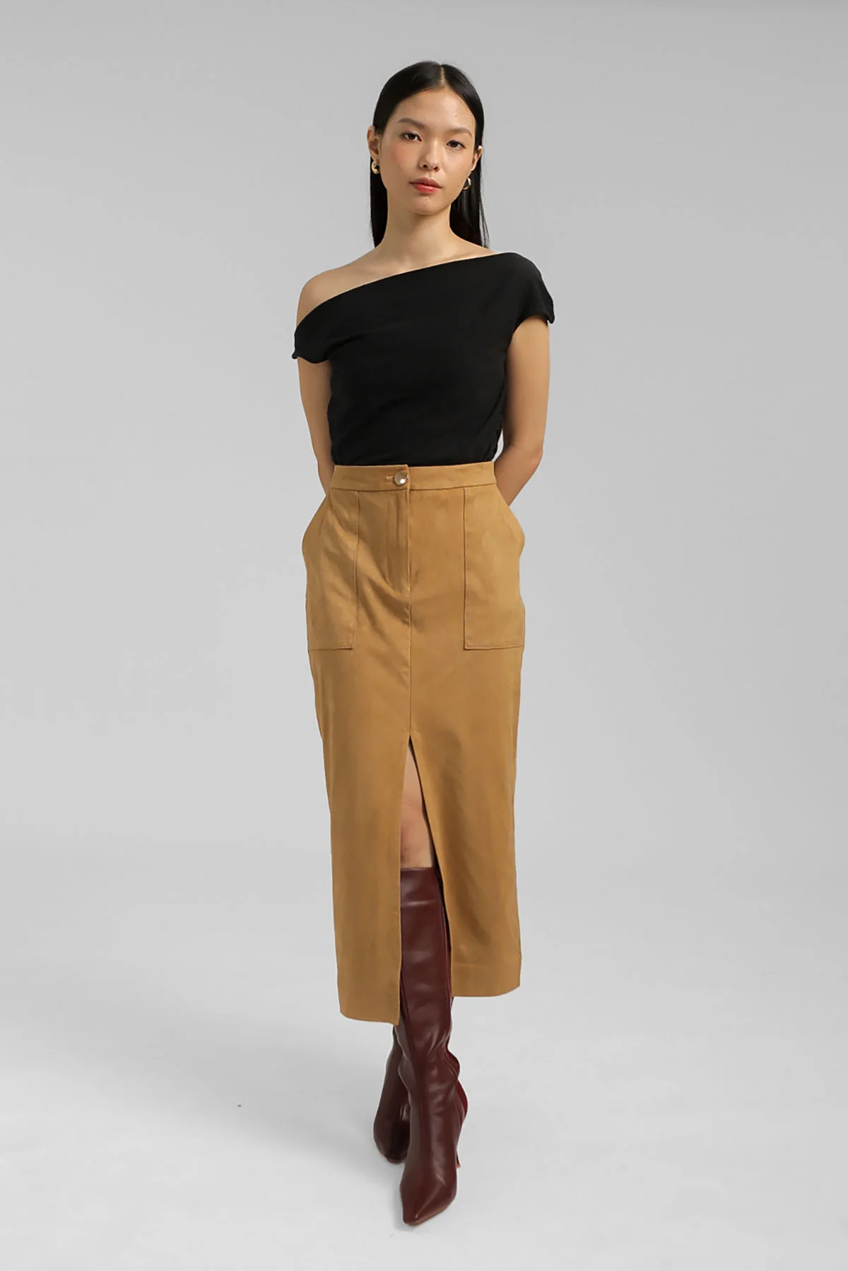 Camel Suede Bogna - Image 7