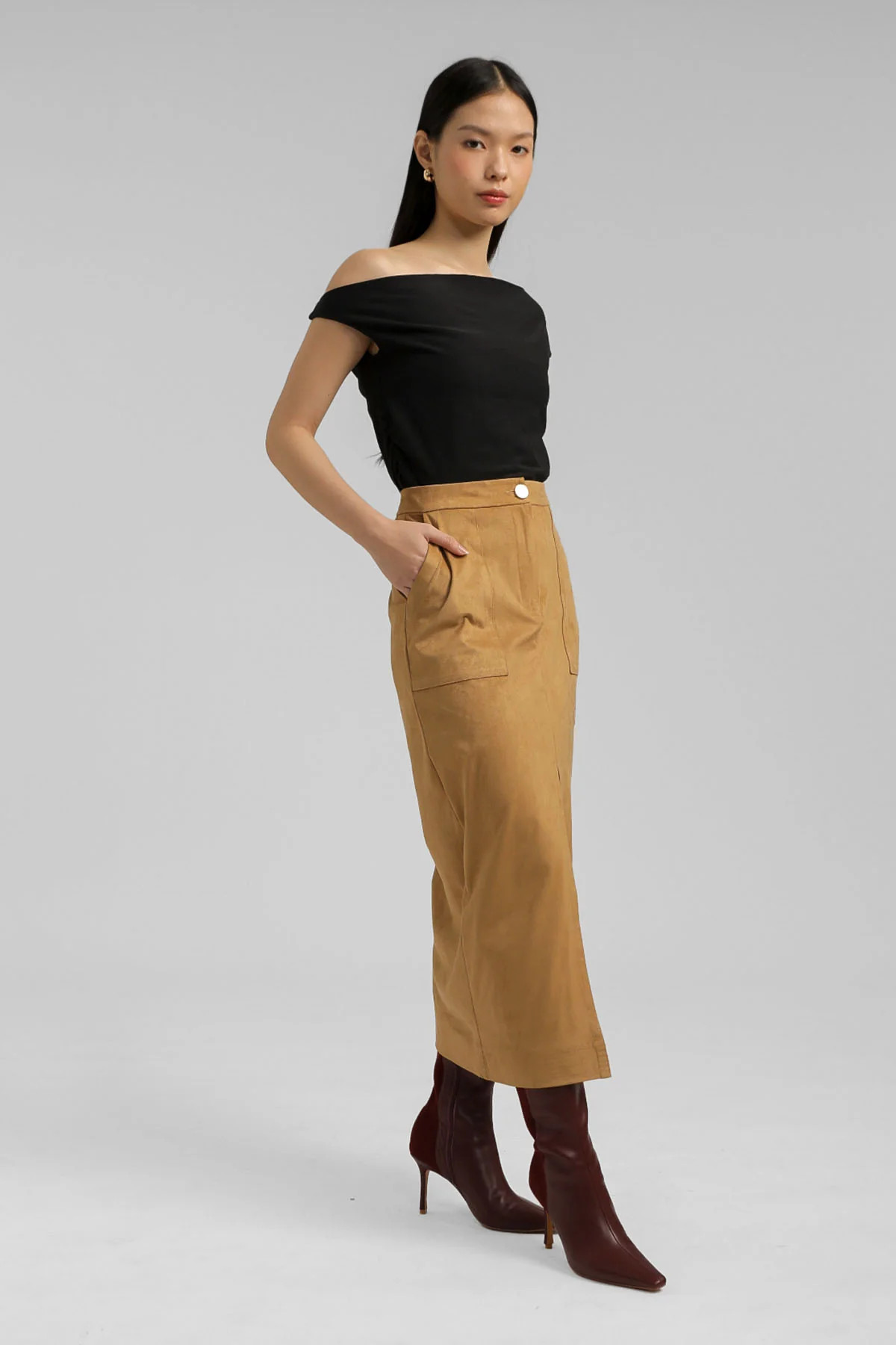 Camel Suede Bogna - Image 8