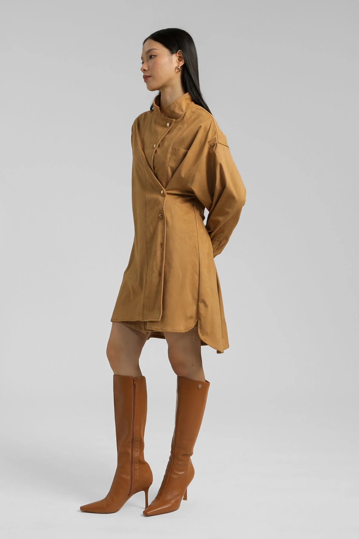 Camel Suede Mateja - Image 6