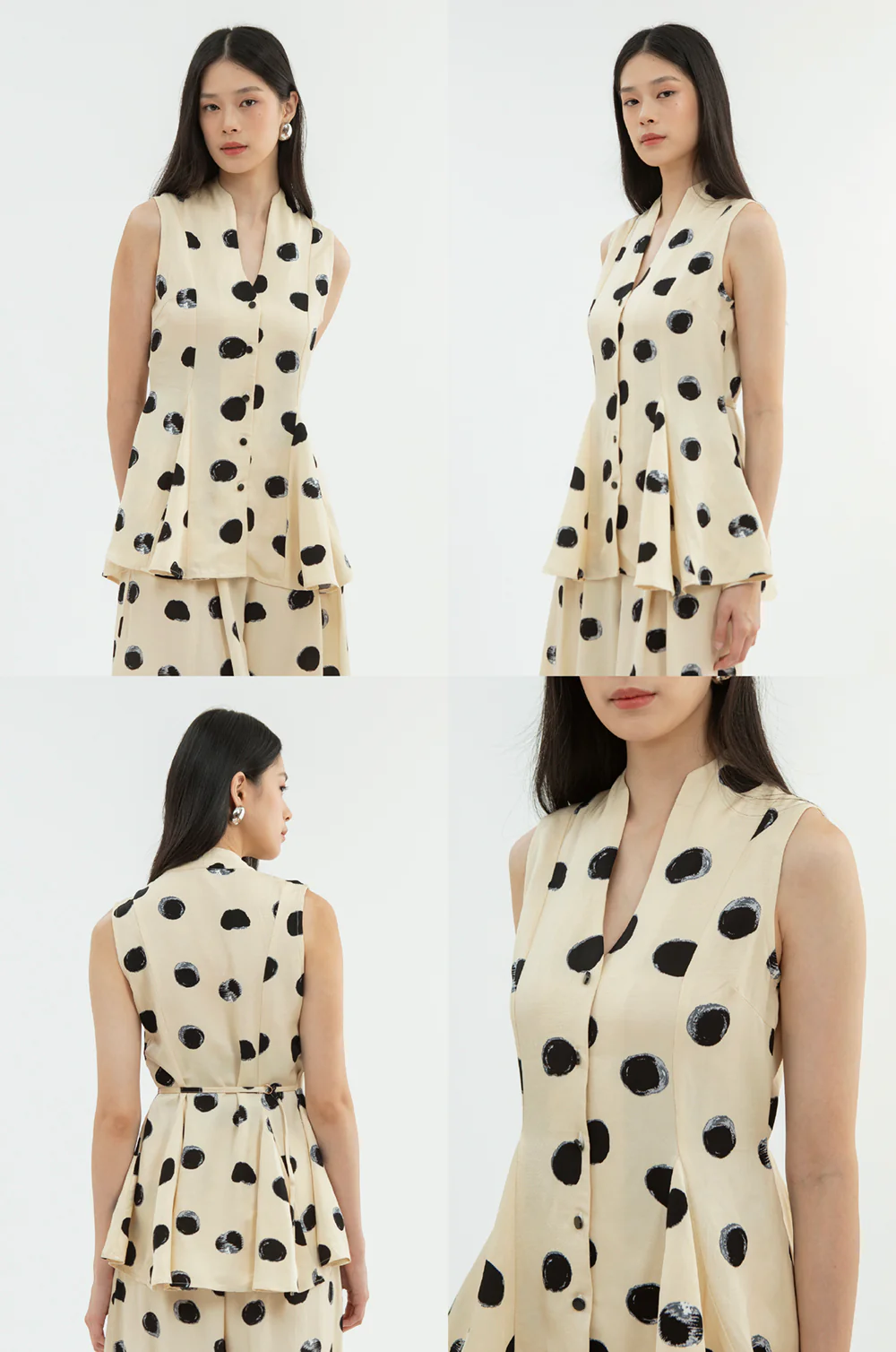 Cream Polka Oceane - Image 2