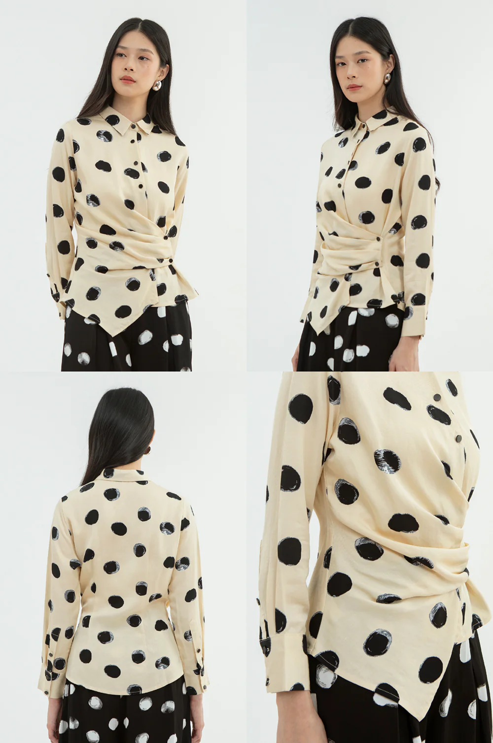 Cream Polka Tarte - Image 2