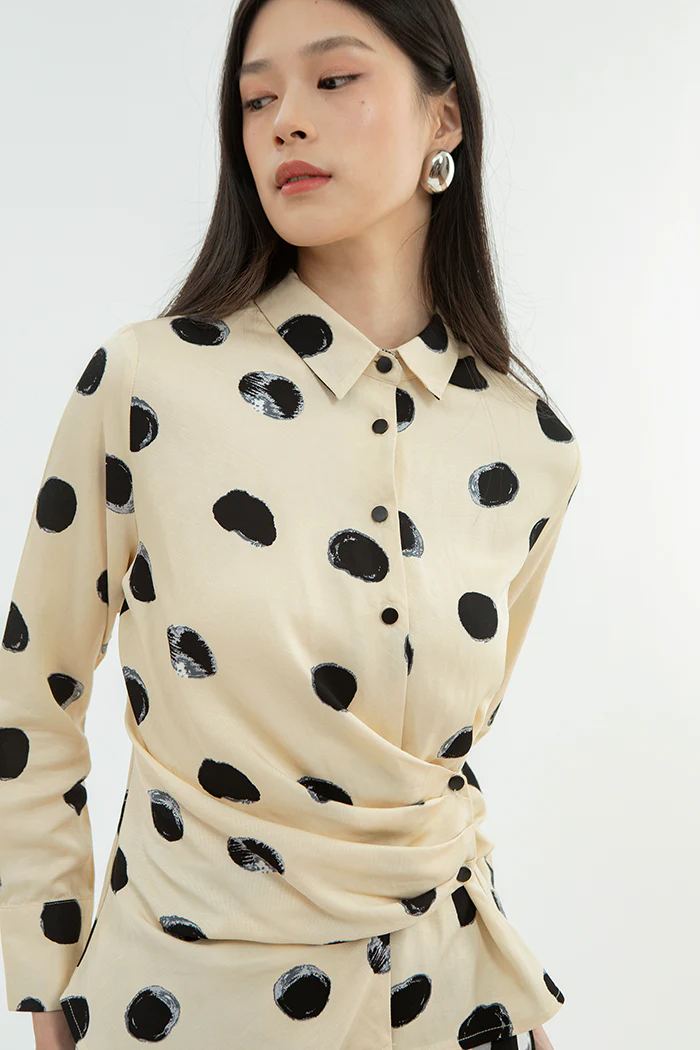 Cream Polka Tarte - Image 6