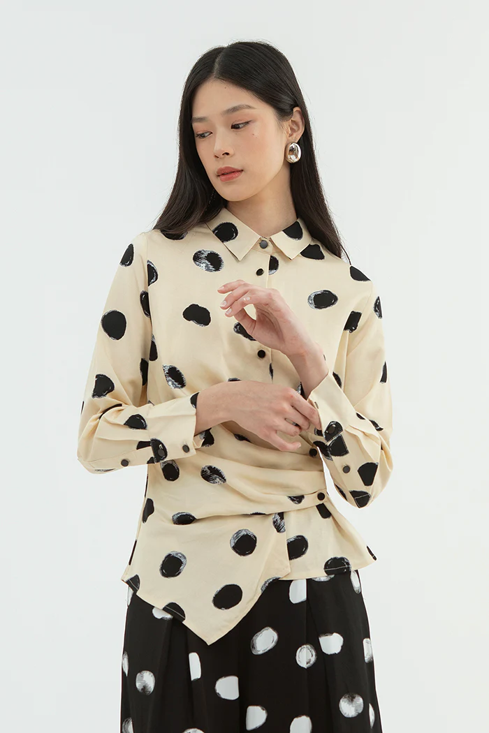 Cream Polka Tarte - Image 7