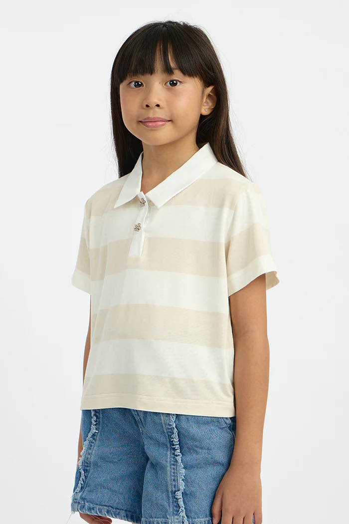 Cream Striped Eilir - Image 4