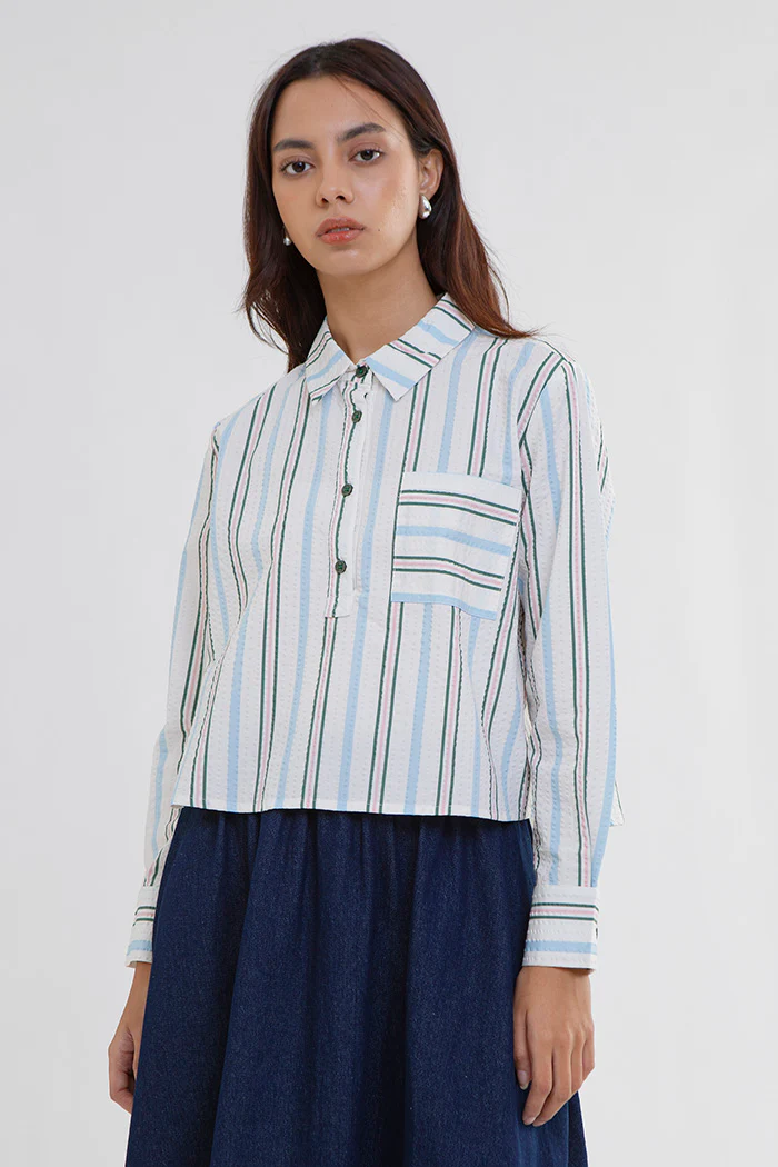 Cream Striped Fidela - Image 6