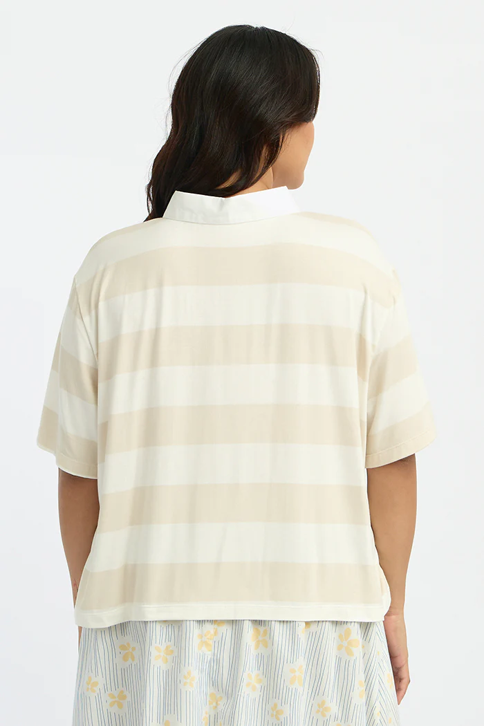 Cream Striped Porlan - Image 5