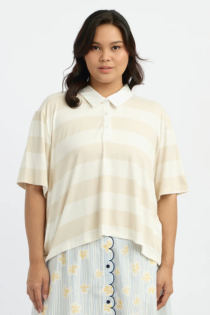 Cream Striped Porlan - Image 6