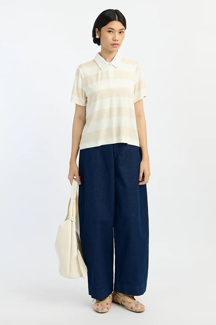 Cream Striped Porlan - Image 9