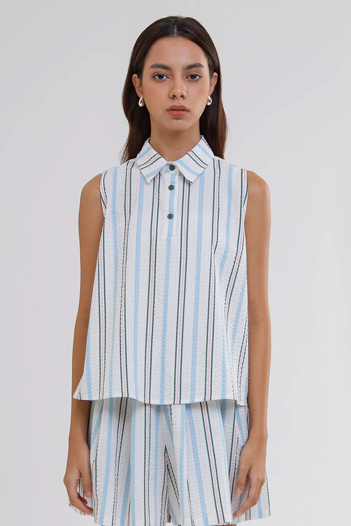 Cream Striped Quila