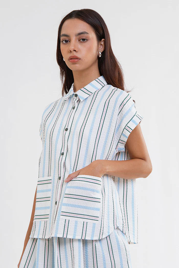 Cream Striped Roldan - Image 6