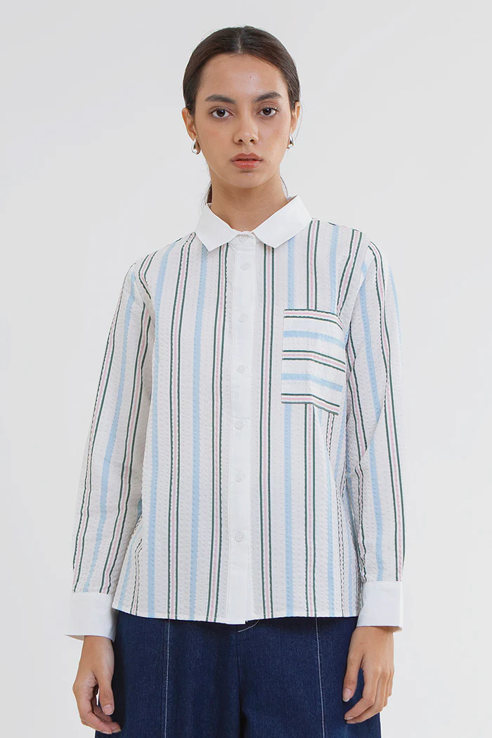 Cream Striped Roselle