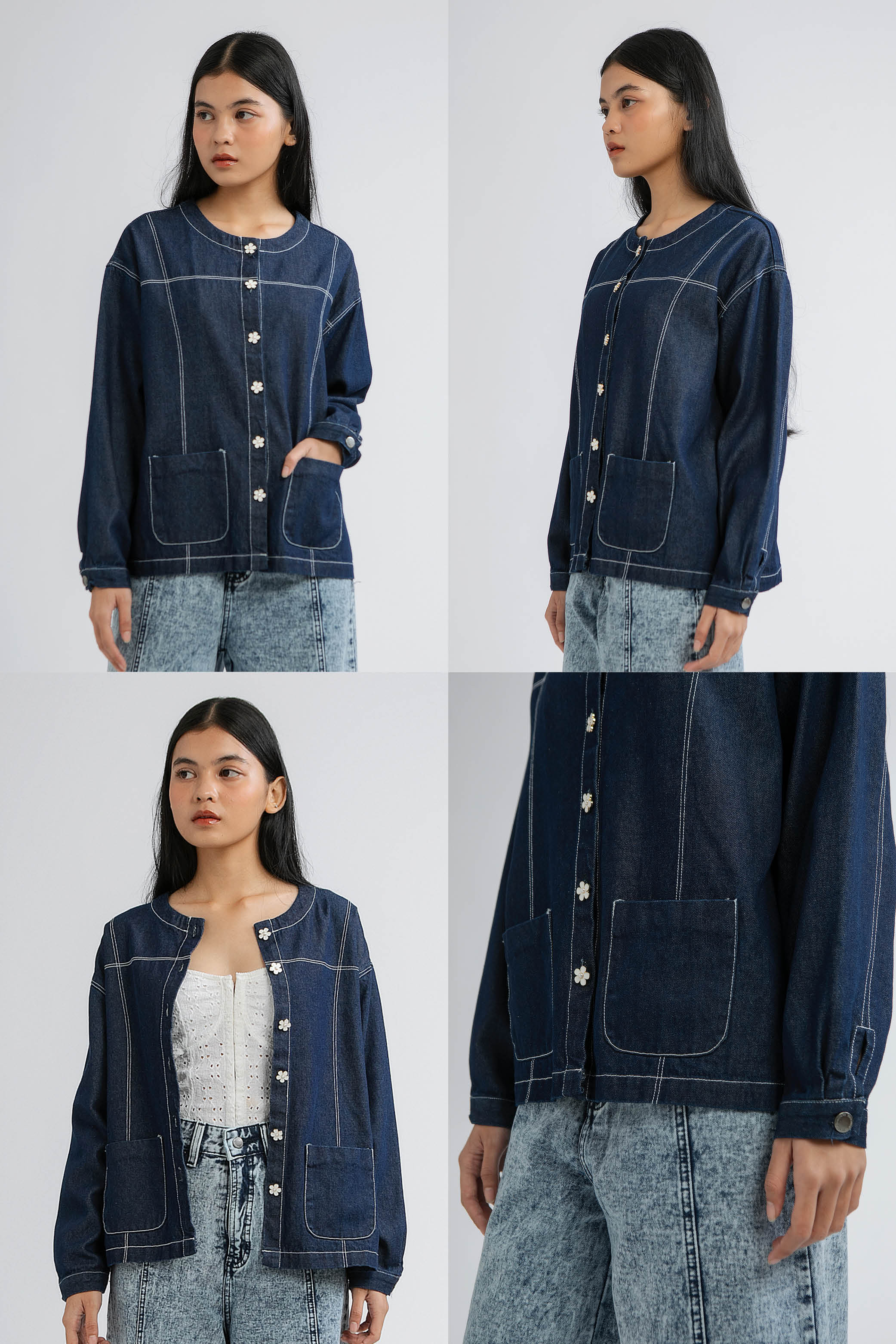 Dark Denim Fiamma - Defect Sale - Image 2