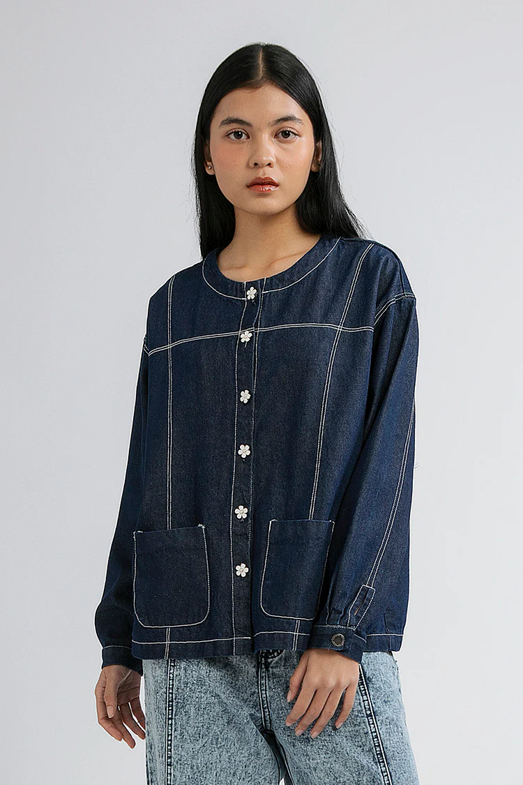 Dark Denim Fiamma - Defect Sale - Image 3