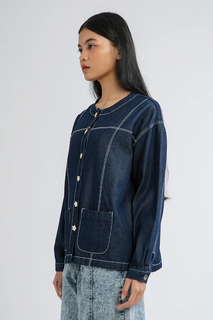 Dark Denim Fiamma - Defect Sale - Image 4