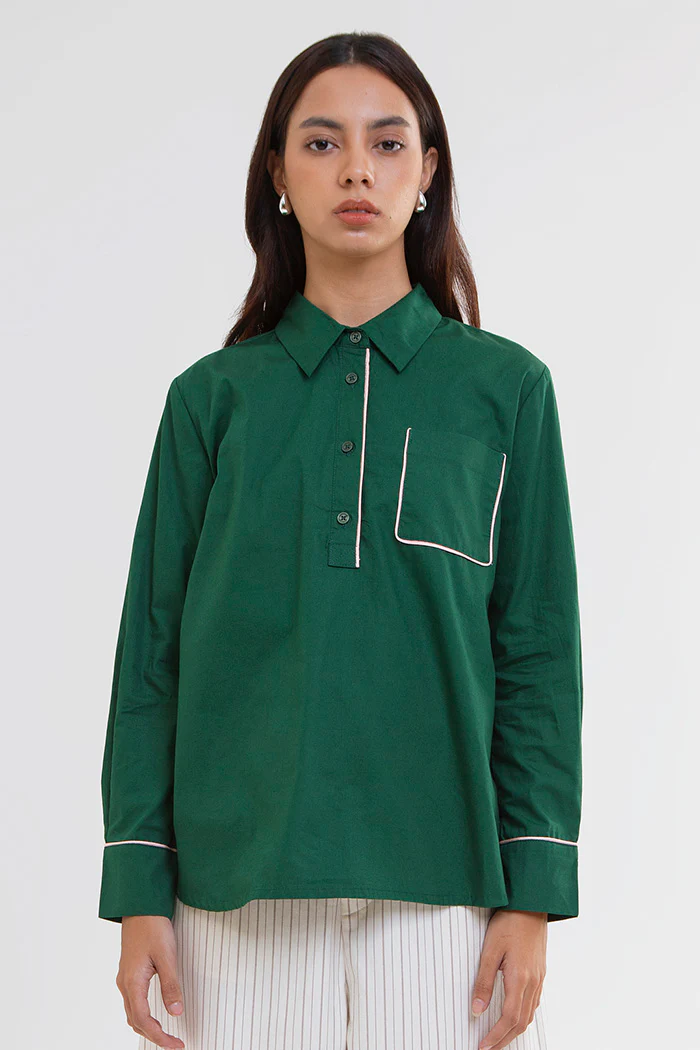 Dark Green Odilia