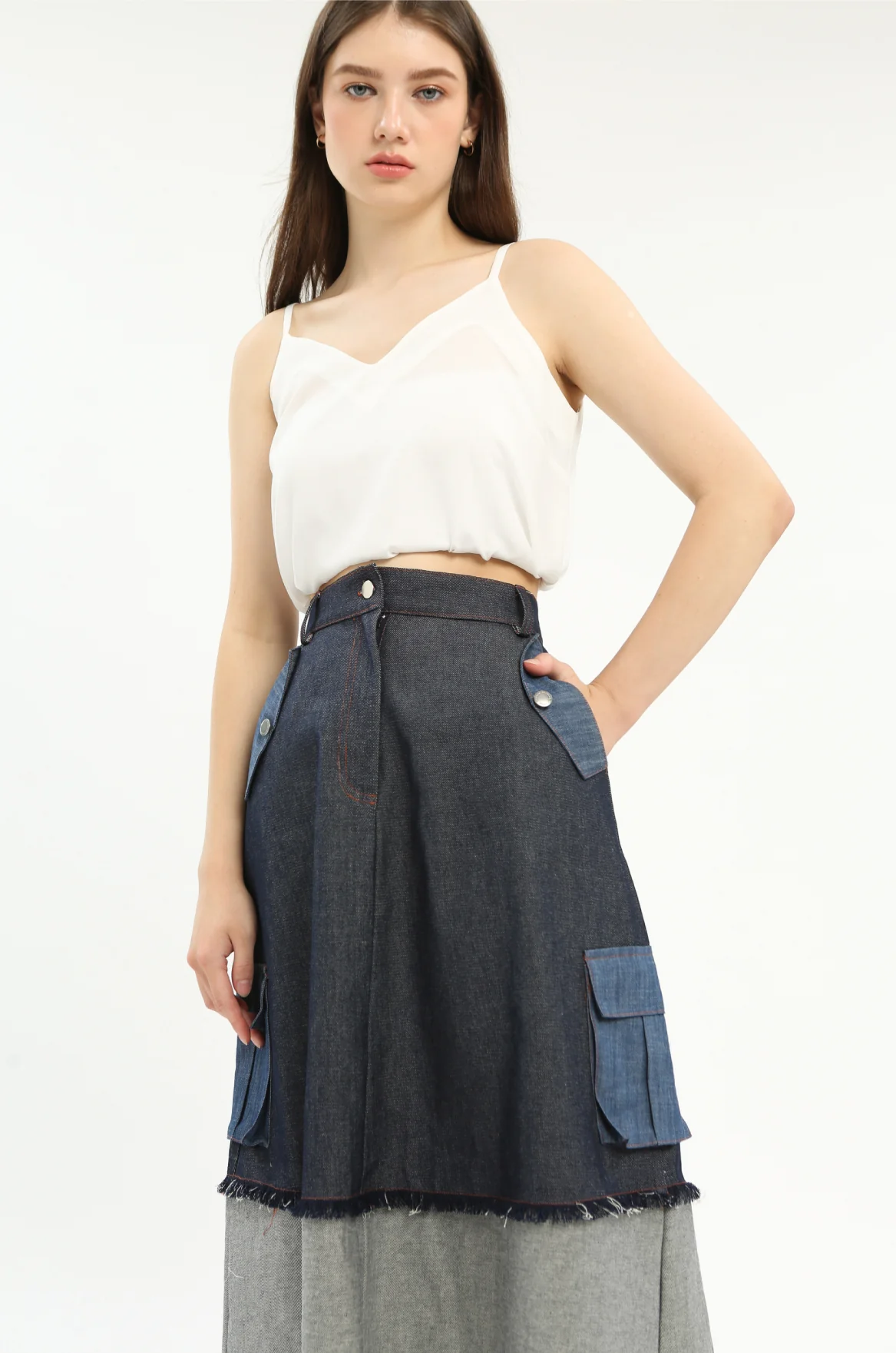Dark Wash Denim Denta - Defect Sale - Image 4