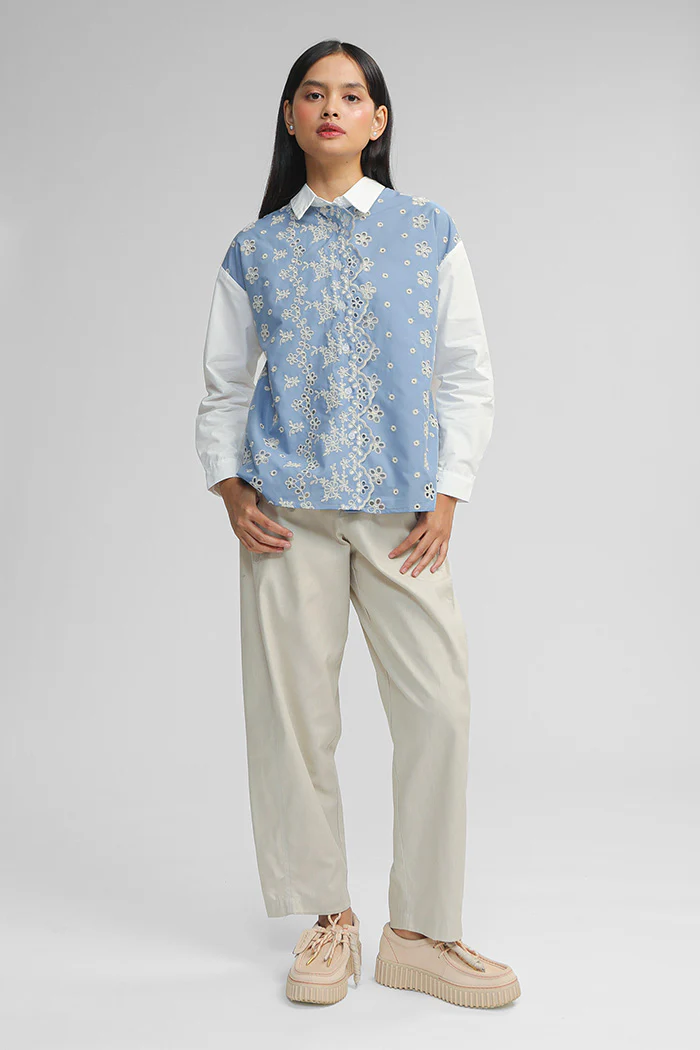 Floral Embroidered Fonsi - Image 7